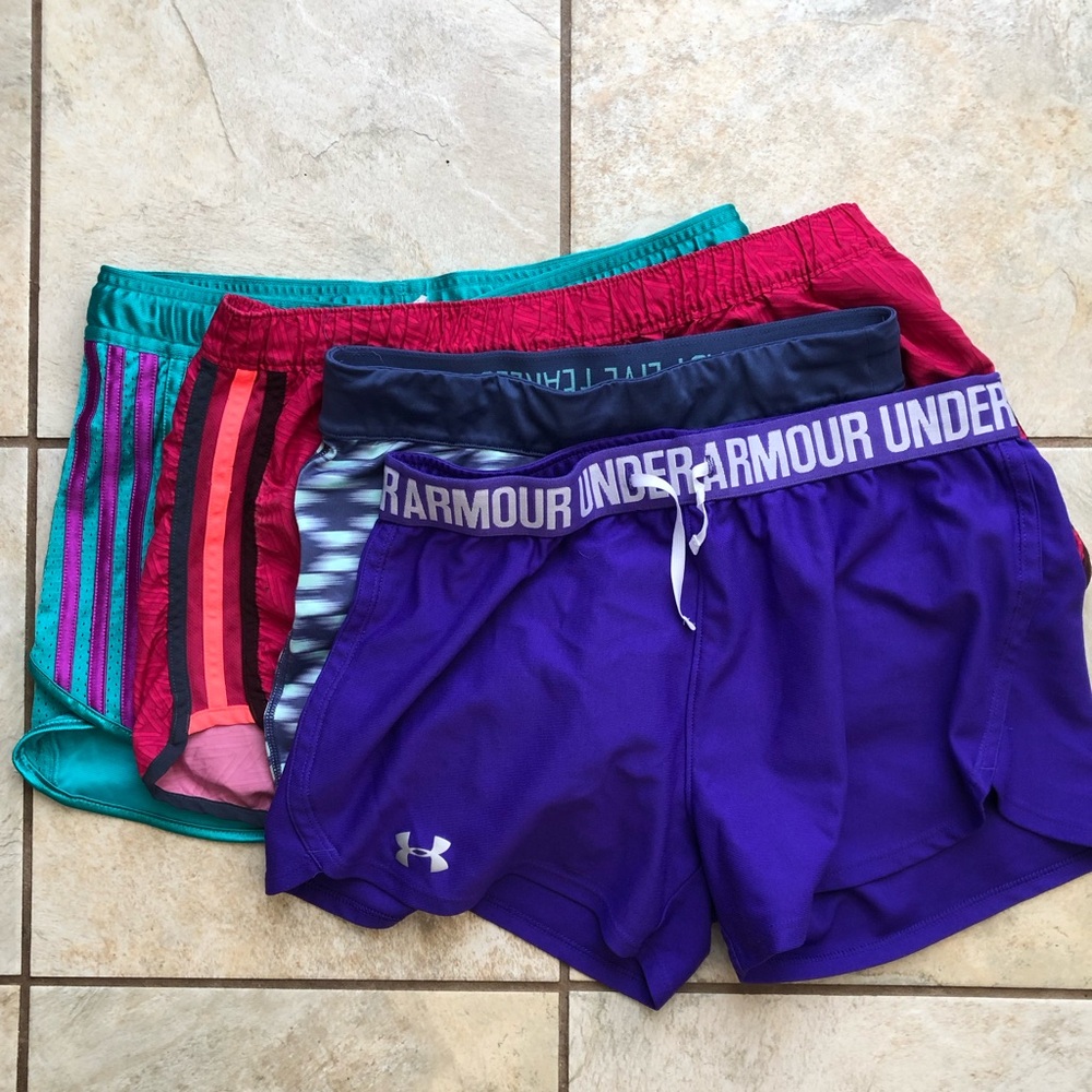 Women’s Athletic Shorts Bundle Size Small - Adidas, Nike, Under Armour